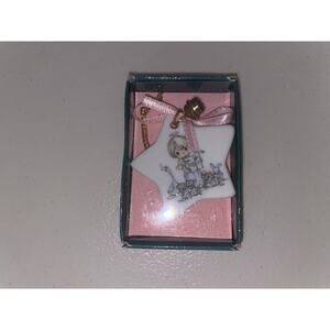 Precious Moments Figurine "Let Heaven And Nature Sing" 2.5"‎ Christmas Ornament